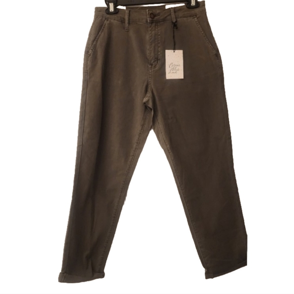 Cosmic Blue Love  Serena High Rise Khakis in color Command - Picture 1 of 9